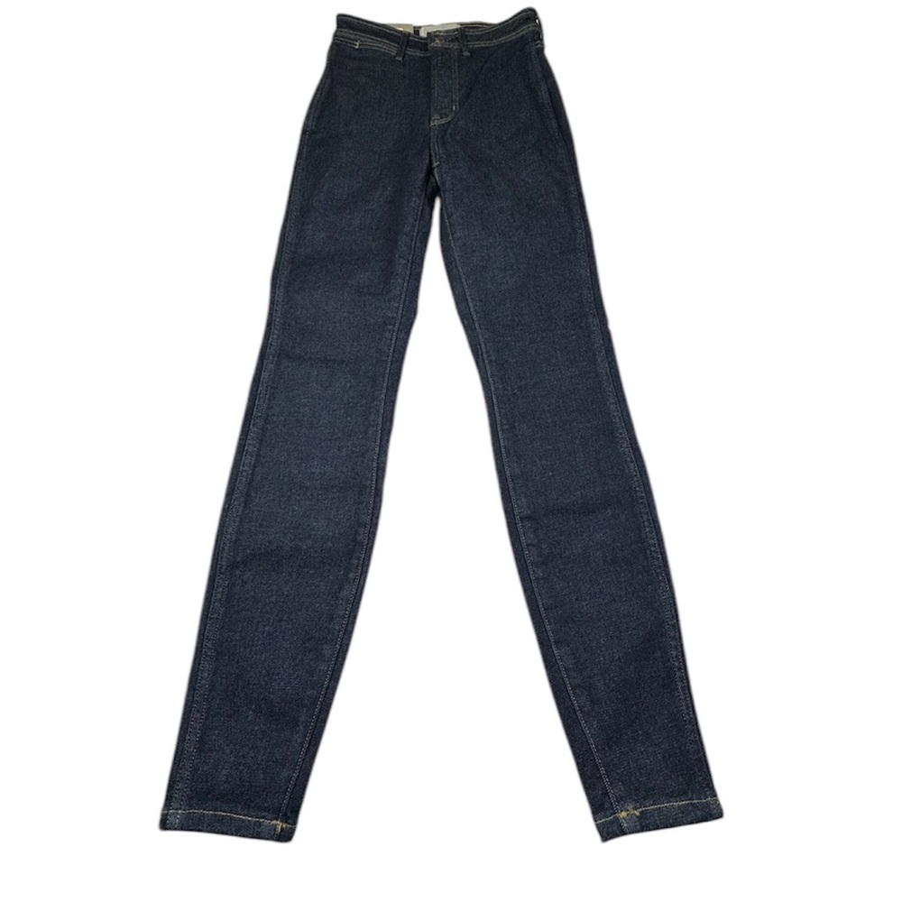 Everlane Jeans Women's Size 25R Blue Cotton The Way High Skinny Zipper Preppy